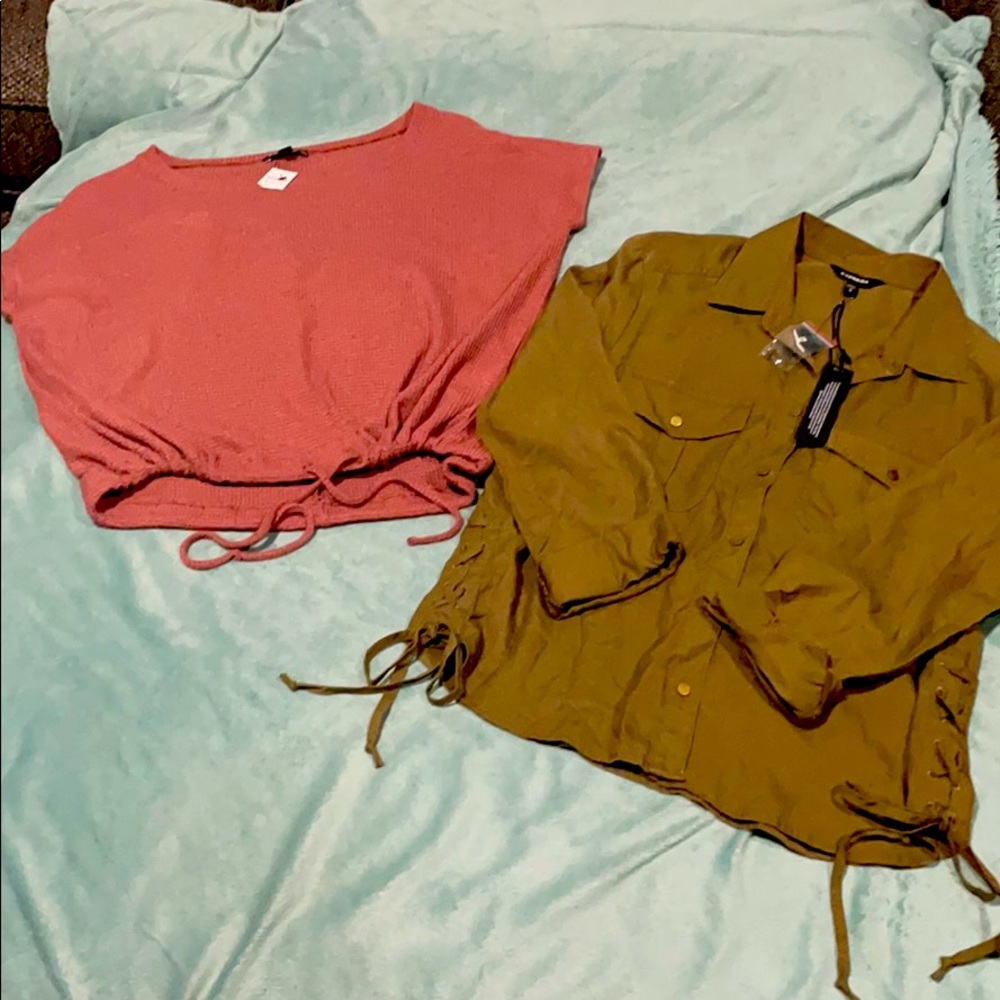 Bundle of 2 New with Tags Express Shirts